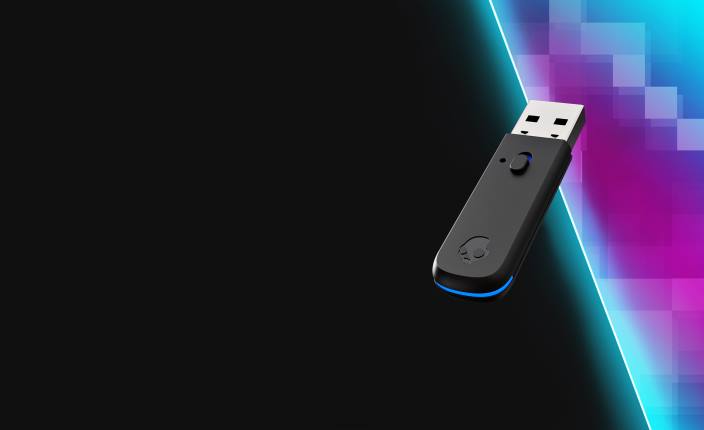 prava črna ko so milisekunde pomembne brezžični oddajnik z izjemno nizko zakasnitvijo za plyr Skullcandy FTZX49