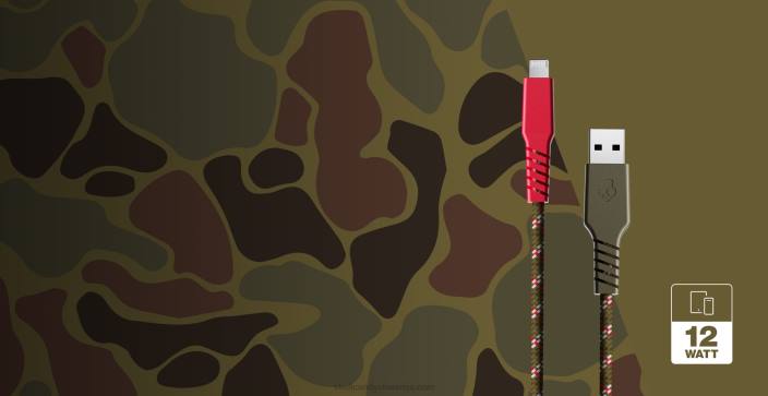 vaša pot do električnega voda + pleten polnilni kabel Skullcandy FTZX40