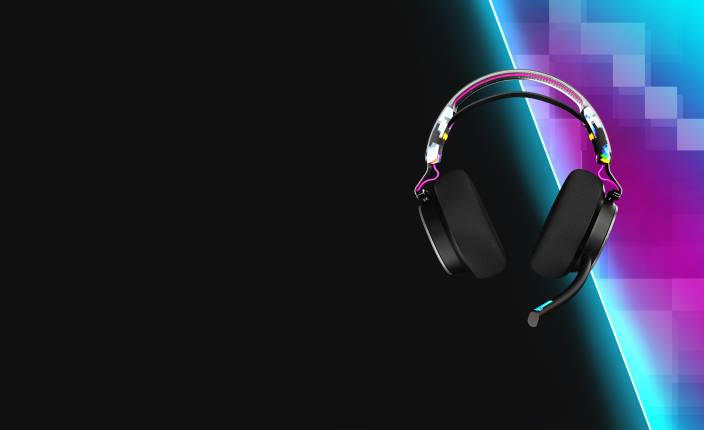 črni digihype brezžične igralne slušalke, prilagojene vam, plyr brezžične slušalke za več platform Skullcandy FTZX50