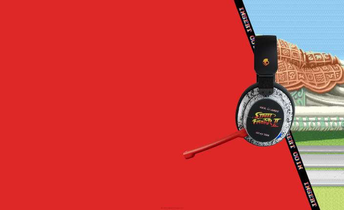 ulični bojevnik Večplatformske brezžične igralne slušalke skullcandy x street fighter plyr Skullcandy FTZX69