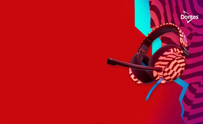 doritos rdeče žične igralne slušalke za več platform skullcandy x doritos slyr Skullcandy FTZX70