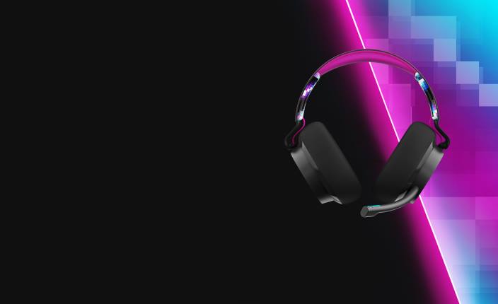 črni digihype napredne žične igralne slušalke slyr pro za več platform, prilagojene vam Skullcandy FTZX51