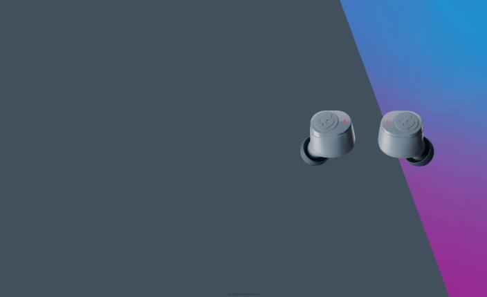 hladno siva popolnoma brezžične ušesne slušalke jib true 2wireless Skullcandy FTZX25