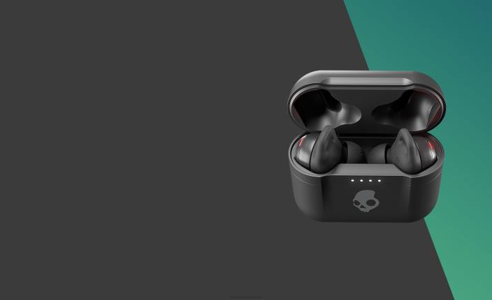 prava črna brez žic brez hrupa indy in odpravljanje hrupa resnično brezžično Skullcandy FTZX5