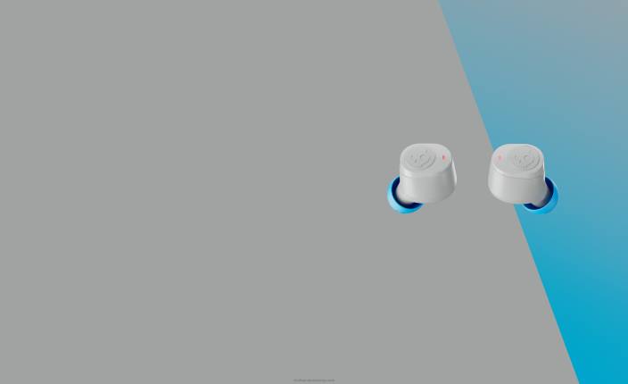 svetlo siva/modra popolnoma brezžične ušesne slušalke jib true 2wireless Skullcandy FTZX26